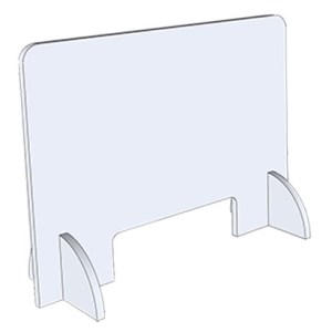 Ecran protection Covid-19 — vue 1
