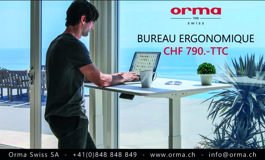 Bureau électrique Assis-debout