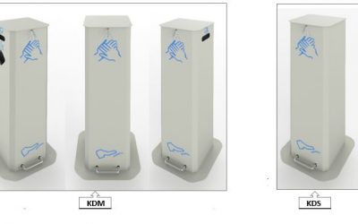 Colonnes de désinfection